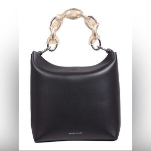Danse Lente Ela Bis Chain Handle Leather Bag